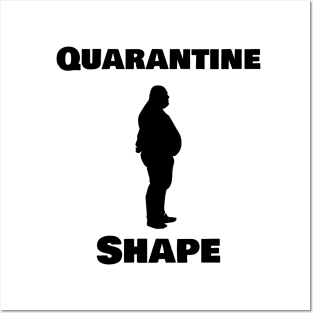 Quarantine Shape Posters and Art